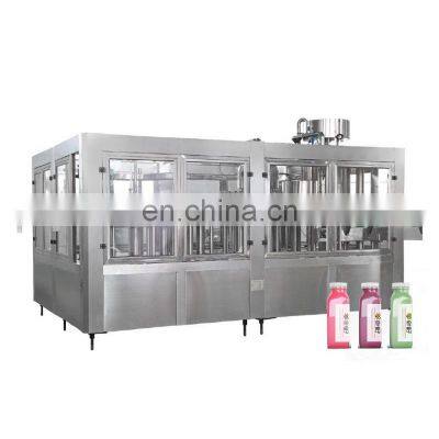 Juicer Production Line Processing Machine 3in1 Bottle Juice Filling Machine Line