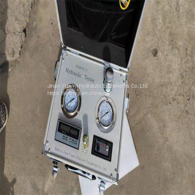 Portable Hydraulic Pump Repairing Tester, Digital Hydraulic System Pressure Tester