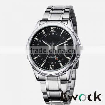 Wholesale Metal Black Dial Mens Sports Wrist watches