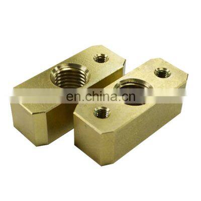 China Precision Parts Manufacturer CNC Brass Copper Aluminum Sample Machining