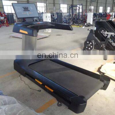 2021 Fitness Sport New Design Power Treadmill 3hp Shock Absorbing LED Screen Running Machine Cardio Fitness Equipment