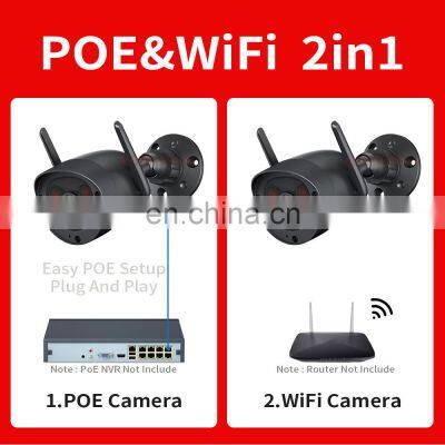 POE WIFI Wireless 2MP Security IP Camera 4X Digital Zoom CCTV HD Motion Detection Outdoor Surveillance Bullet Cam CamHi APP photo-5