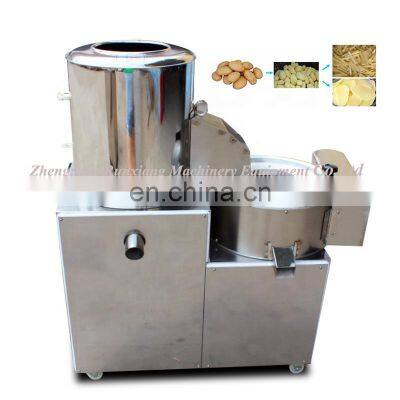 Potato Chips Cutting Machine Price/Potato Peeling And Cutting Machine/Vegetable Chopping Slicer Machine photo-5