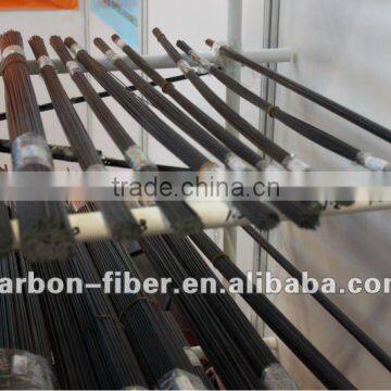 CFRP product 4mm black carbon fiber tube for kites