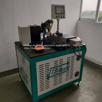 Finishing machine for motor rotor.   Motor finishing machine