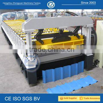 Trapezoidal Zinc Roof Sheet Price Making Machine