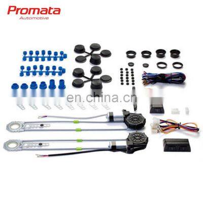 Automatically 2 doors car power window kit for 2 windows