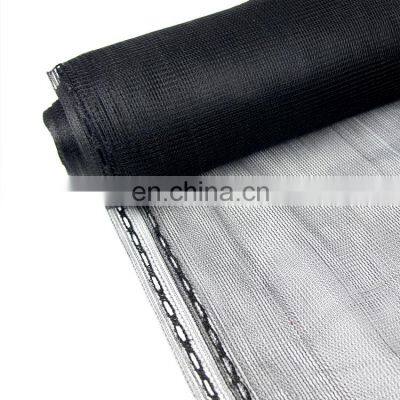 Fire retardant debris safety nets black industrial scaffolding netting