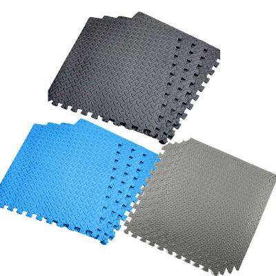 1cm 1.2cm 2cm Thick High Density EVA Soft Anti-Fatigue Exercise Tile Mat Multipurpose Exercise Floor Mat with EVA Foam Cushion for Workouts