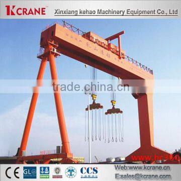 Motor Driven Double Girder Shipbuilding Gantry Crane Design photo-3