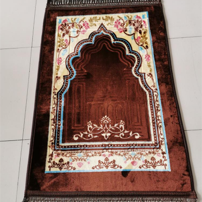 High Quality Prayer Mat Muslim Prayer Carpet Middle East Prayer Rug photo-4