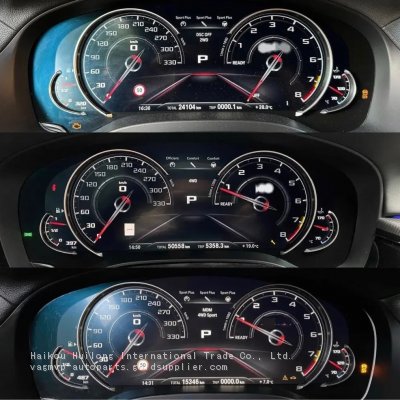 For BMW M5 Virtual Cockpit LCD instrument Support Hud