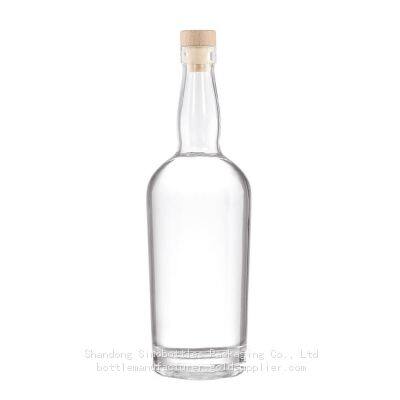500ml 700ml 750ml Tequila Patron Liquor Spirit Alcohol Bottle Gold Supplier SinoBottles Packaging