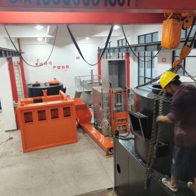 Harmless treatment. Thermal decomposition of magnetic waste.