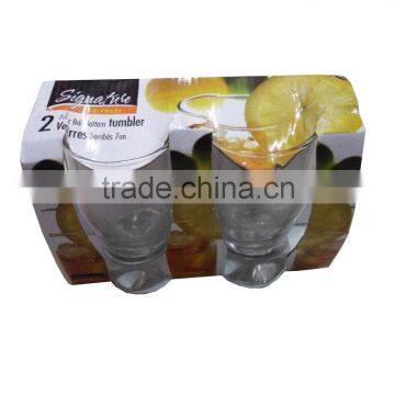 New Product Wholesale Drinkware Clear Glass Cup