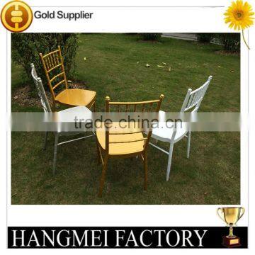 HM-W21 Silver Iron Chiavari Chair With Low Price photo-5