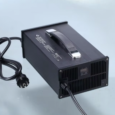 24V 5A 7-Stage Smart Battery Charger for Lead Acid AGM LiFePO4 Motorcycle & Car With LCD Display