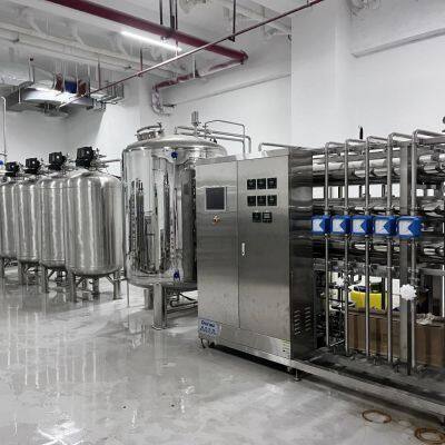 Central reverse osmosis water system