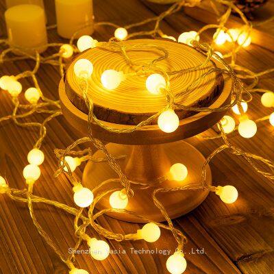 3m 20LEDs Snowflake LED String Lights - Battery Operated for Indoor Outdoor Christmas Bulk Decor