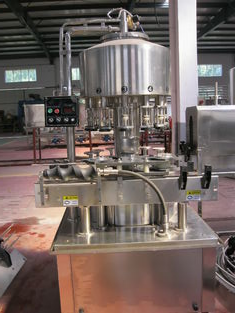 Custom Glass Bottle Carbonated Beverage Filling and Labeling Machine
