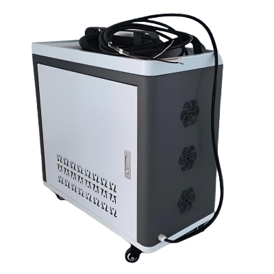 500W JPT Pulsed Fiber Laser Cleaning Machine for Wood Paint Cleaning photo-3