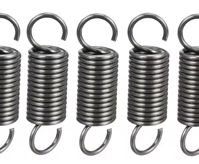 OEM Small Dual Hook Tension Spring Carbon Steel Coil in Elegant Style photo-2