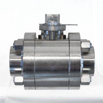 Manufacturer Direct Sales High-pressure Three Piece Ball Valve Welded Ball Valve