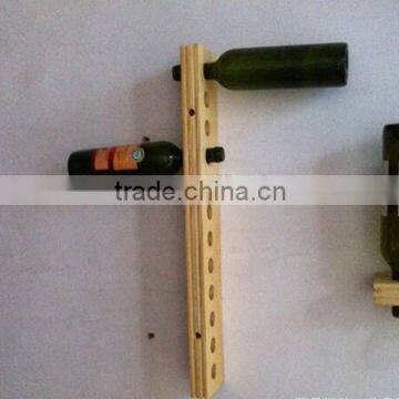 Wooden Tree Wine Rack, Wine Bottle Display Shelf, Handmade Wooden Holder Wine Rack photo-2