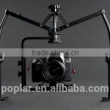 Camera stabilizer China gimbal rig Best stability DSLR double Handheld Video for Digital Camera Camcorder