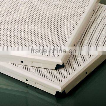 Perforated Aluminum Ceiling Tile Clip in Ceiling