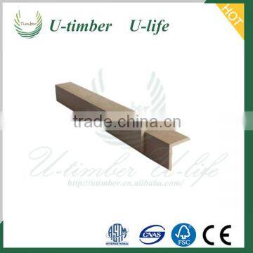 WPC wood plastic composite decking wpc edge