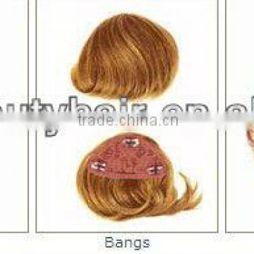 6" human hair silk base top lace front closure hair pieces closure