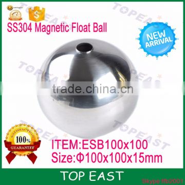 Water oil Level Controller Magnetic Stainless Steel Float Ball ESB100X100X15