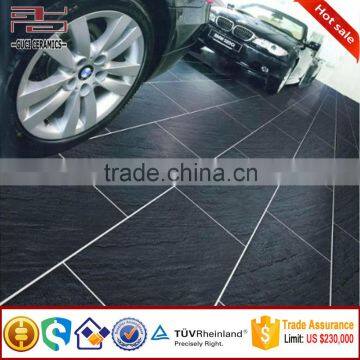 Trade Assurance Guangzhou Canton Fair black full body chinese non slip ceramic garage floor tiles