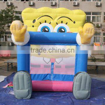 kids funny sponge bob inflatable jumper indoor jumper house