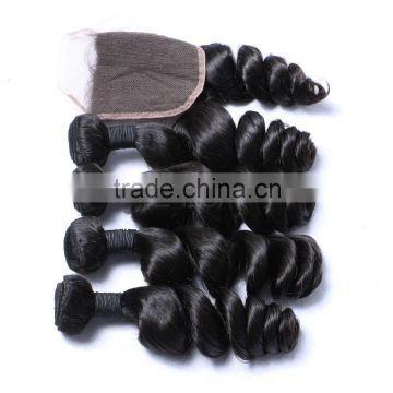 Most popular full cuticle cheap wholesale remy 100 european remy virgin human hair weft natural loose wave for black women                        
                                                                                Supplier's Choice