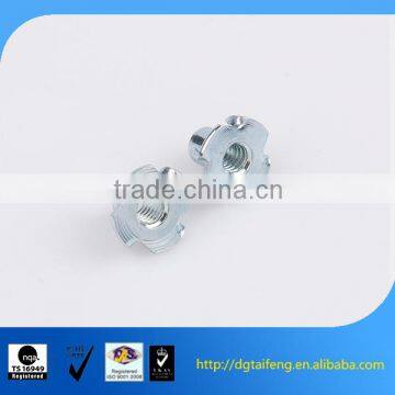 Galvanized steel 4 prong nut teeth nut