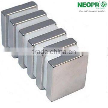 N38 permanent block sintered neodymium magnet 20x10x4mm