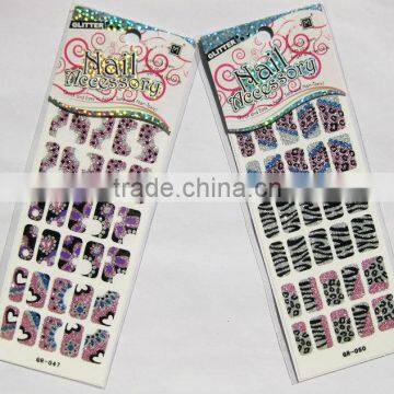 beautiful color nail stickers for girls