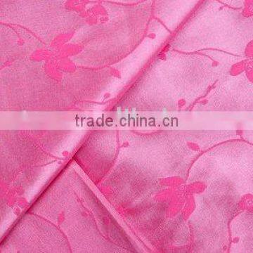 Satin jacquard fabric