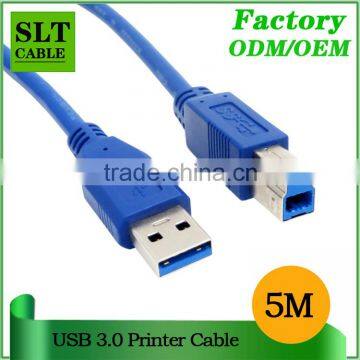 SLT 5M 16 Ft Superspeed 5Gbps USB 3.0 Type A to B Printer Cable