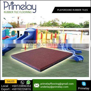 Best Quality Playground Square Rubber Tiles