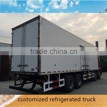 Customized Refrigerated Truck Body Frozen Meat Delivery Truck