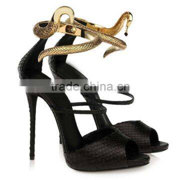 New Fashion Snake up Ankle Straps Summer Sandals for Women 2015 Ladies Sandal Shoes