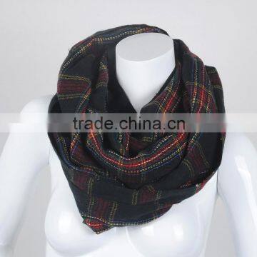 High Quality Best Popular 100% Acrylic Scarf Women Knitted Scarves S4158 photo-2