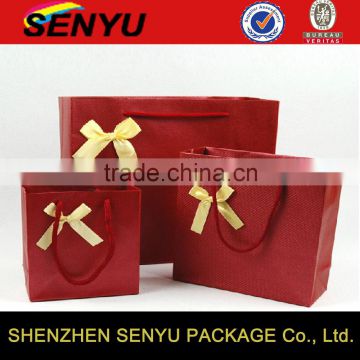 Custom Logo Printing Wholesale Wedding Paper Bags for Sale