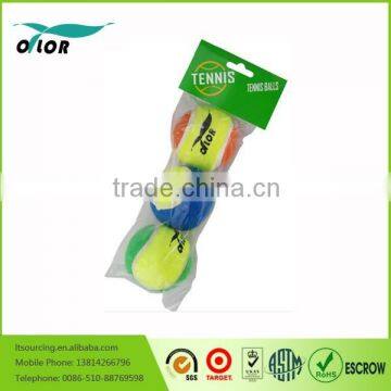 Training colored wholesale tennis ball for bulk