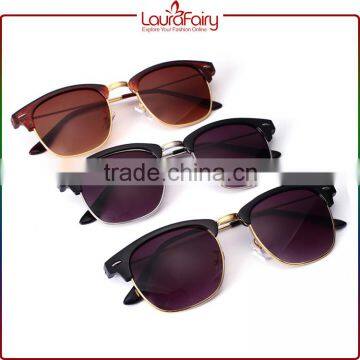 Laura Fairy Original Brand Promo High End Slim Metal Purple Lens Sunglasses Quality Choice photo-6