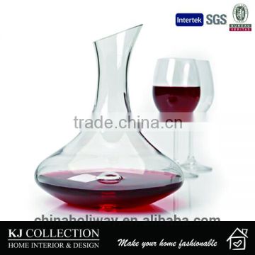 Hand Blown Crystal Wine Decanter