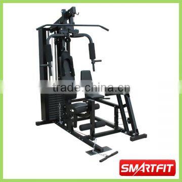 heavy duty black painted Multi Station Home Gym body building fitness equipment as seen on TV